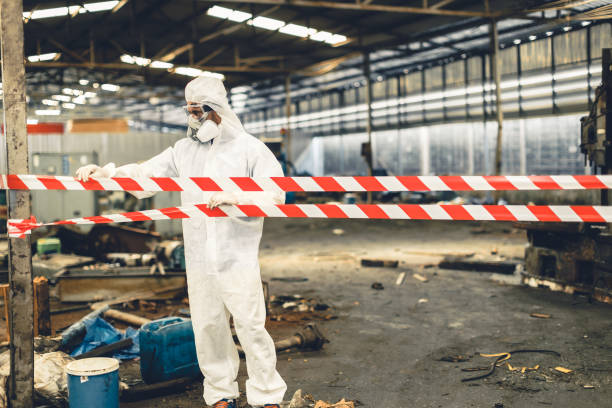 Professional Hoarding Cleanup technician working in Stanton, KY